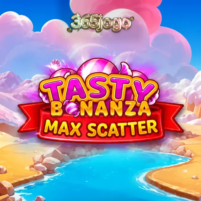 Interface colorida e vibrante do slot Tasty Bonanza Max Scatter